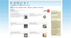 Desktop Screenshot of exanet.it